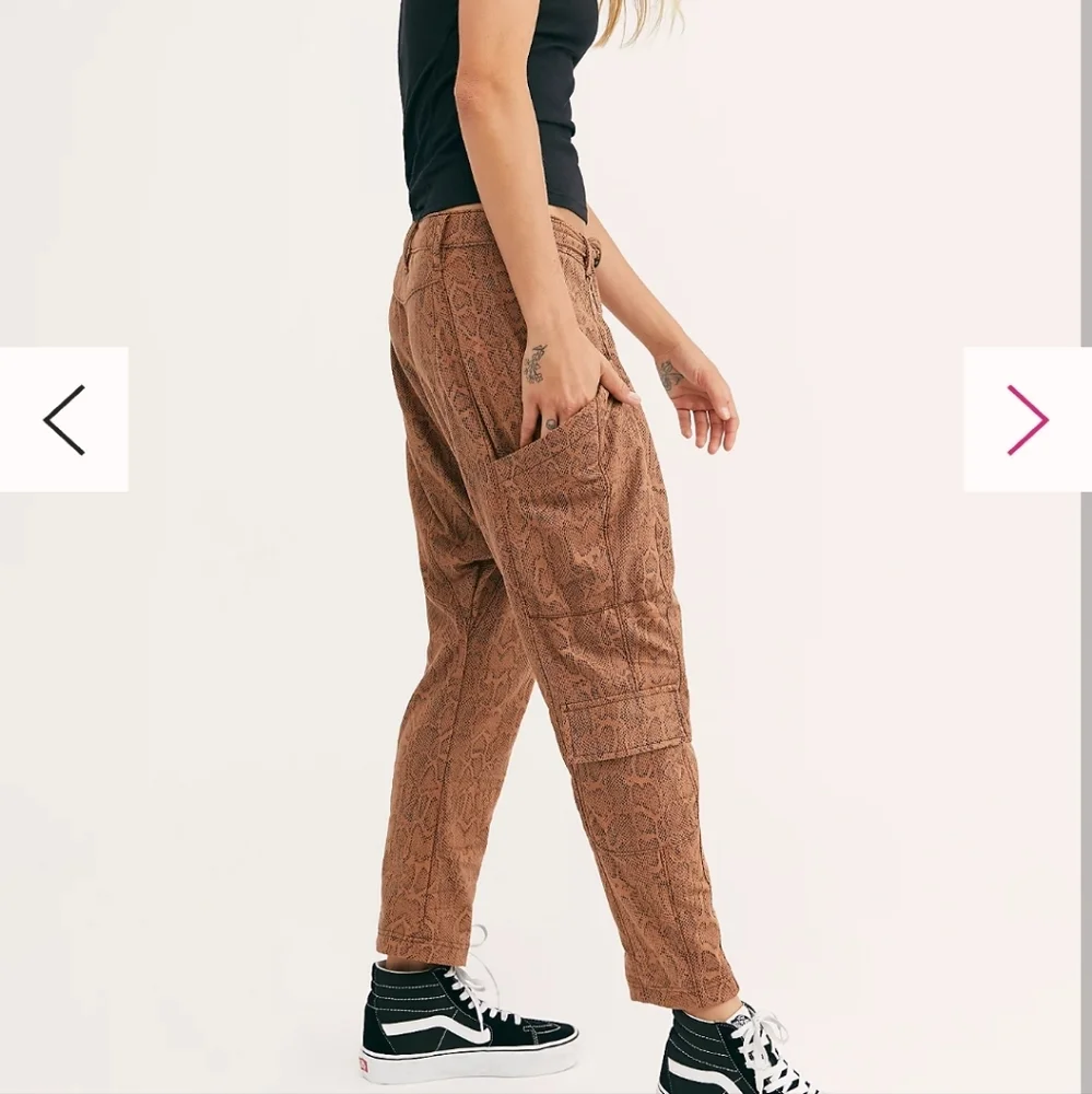 Free People Desert Days Harem Utility Pants - Picture 3 of 5